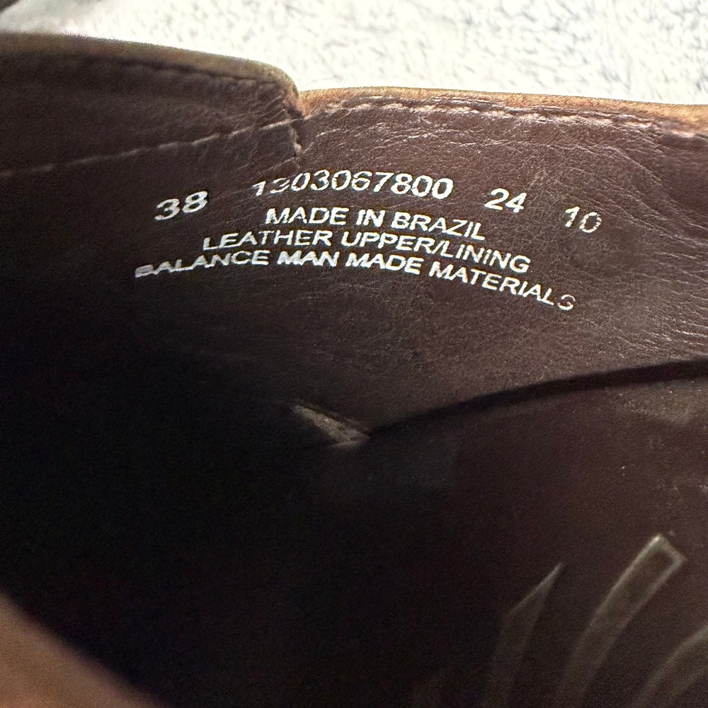 Dansko Clog Womens 38 Brown Distressed Leather Studded Cutout Block Heel - Picture 7 of 10